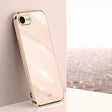 For iPhone 16e XINLI Straight Edge 6D Electroplate TPU Phone Case(Pink) - free shipping - PMc TechLife - Order now!