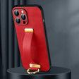 For iPhone 16 Pro Max SULADA Tide Cool Series PC + Leather Texture Skin Feel Phone Case(Red) - iPhone 16 Pro Max Cases by SULADA | Online Shopping South Africa | PMC TechLife | Buy Now Pay Later Mobicred
