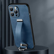 For iPhone 16 Pro SULADA Tide Cool Series PC + Leather Texture Skin Feel Phone Case(Blue) - iPhone 16 Pro Cases by SULADA | Online Shopping South Africa | PMC TechLife | Buy Now Pay Later Mobicred