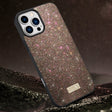 For iPhone 16 Pro SULADA Glittery PC Hybrid TPU Handmade Leather Phone Case(Colorful) - iPhone 16 Pro Cases by SULADA | Online Shopping South Africa | PMC TechLife | Buy Now Pay Later Mobicred