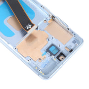 For Samsung Galaxy S20 SM-G980 TFT LCD Screen Digitizer Full Assembly with Frame, Not Supporting Fingerprint Identification(Blue)