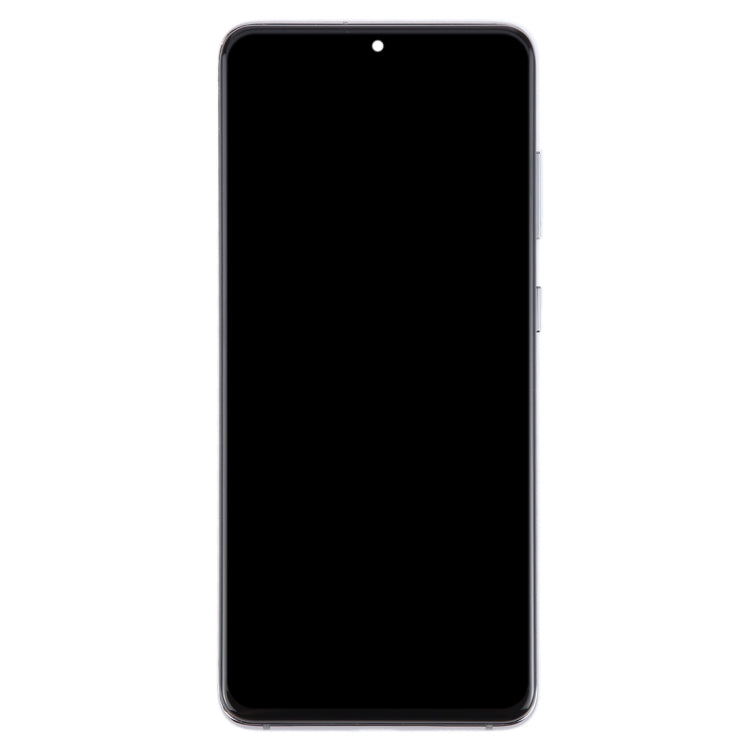 For Samsung Galaxy S20 SM-G980 TFT LCD Screen Digitizer Full Assembly with Frame, Not Supporting Fingerprint Identification(Silver)
