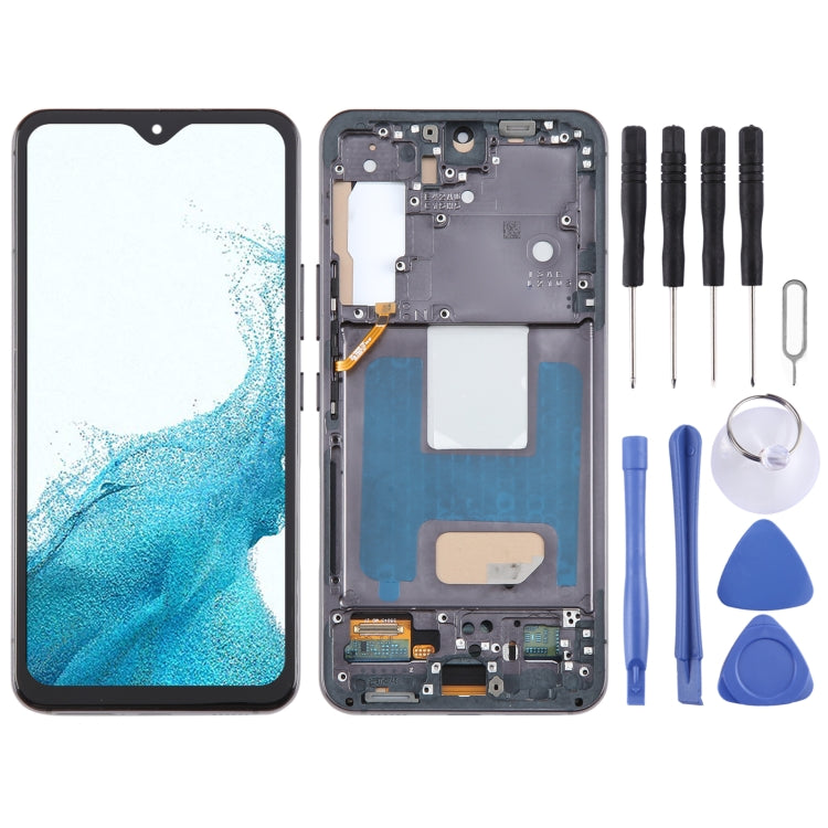 For Samsung Galaxy S22 US Version TFT LCD Screen Digitizer Full Assembly with Frame, Not Supporting Fingerprint Identification