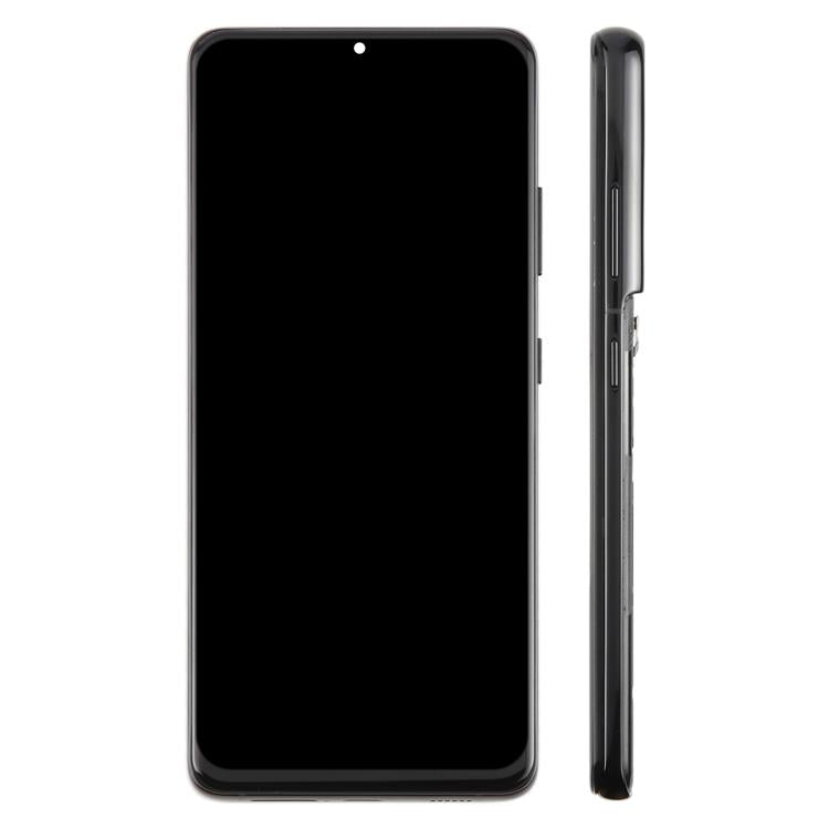For Galaxy S21 Ultra 5G SM-G998B 6.66 inch TFT LCD Screen Digitizer Full Assembly with Frame, Not Supporting Fingerprint Identification