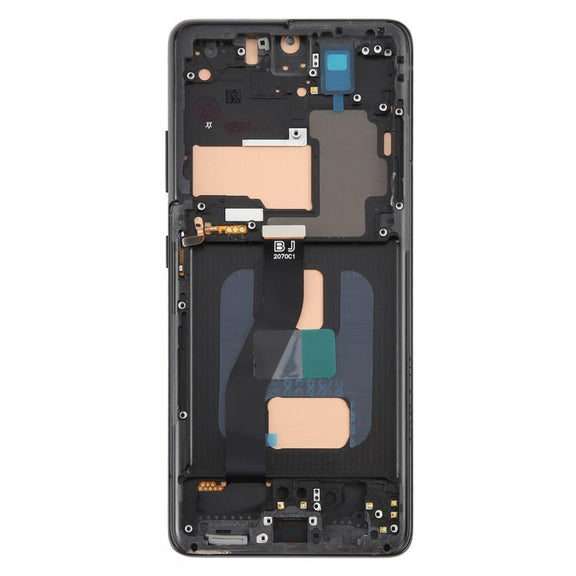 For Galaxy S21 Ultra 5G SM-G998B 6.66 inch TFT LCD Screen Digitizer Full Assembly with Frame, Not Supporting Fingerprint Identification