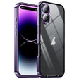 For iPhone 16 Frosted Metal Phone Case(Purple) - iPhone 16 Cases by PMC TechLife | Online Shopping South Africa | PMC TechLife | Buy Now Pay Later Mobicred