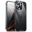 For iPhone 16 Pro Max Frosted Metal Phone Case(Black) - iPhone 16 Pro Max Cases by PMC TechLife | Online Shopping South Africa | PMC TechLife | Buy Now Pay Later Mobicred