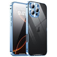For iPhone 16 Pro Max Frosted Metal Phone Case(Blue) - iPhone 16 Pro Max Cases by PMC TechLife | Online Shopping South Africa | PMC TechLife | Buy Now Pay Later Mobicred