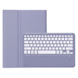 For Honor MagicPad 13 AH16 TPU Ultra-thin Detachable Bluetooth Keyboard Tablet Leather Case(Purple) - Huawei Keyboard by PMC TechLife | Online Shopping South Africa | PMC TechLife
