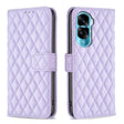 For Honor 90 Lite/X50i Diamond Lattice Wallet Flip Leather Phone Case(Purple) - Honor Cases by PMC TechLife | Online Shopping South Africa | PMC TechLife | Buy Now Pay Later Mobicred