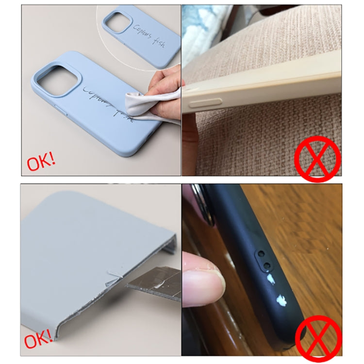 For iPhone 16 Plus Pure Color Liquid Silicone Fine Pore Phone Case(Royal Blue)