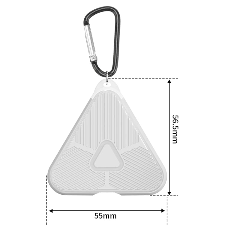 709 Outdoor Camping Ultrasonic Portable Mosquito Repeller(White)