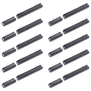For Samsung Galaxy S22 5G SM-S901 10pcs Power Button + Volume Control Button(Black)
