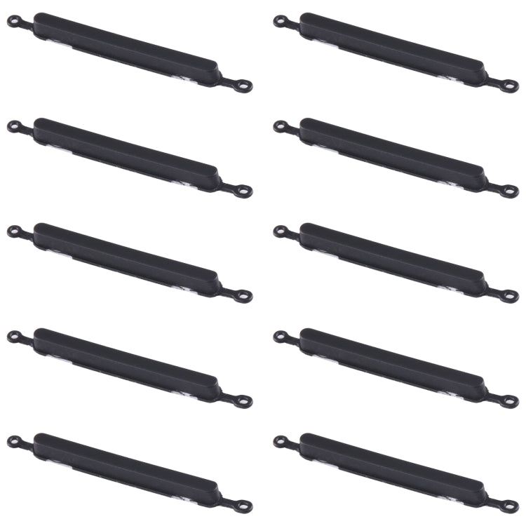 For Samsung Galaxy A03s SM-A037 10pcs Volume Control Button(Black)