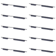 For Samsung Galaxy A42 5G SM-A426 10pcs Power Button + Volume Control Button(Black)