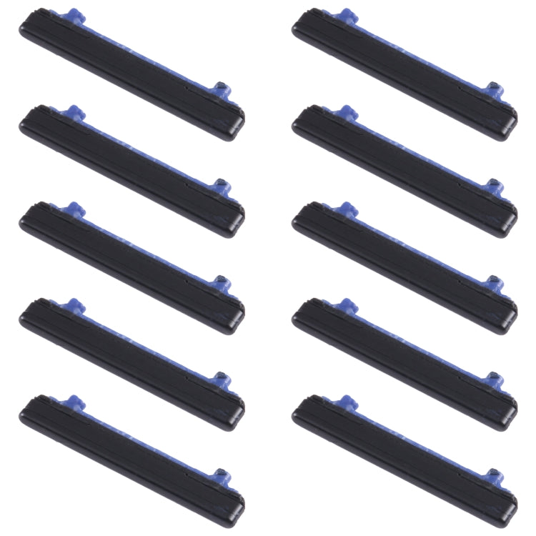 For Samsung Galaxy Z Fold2 5G SM-F916B 10pcs Volume Control Button(Black)