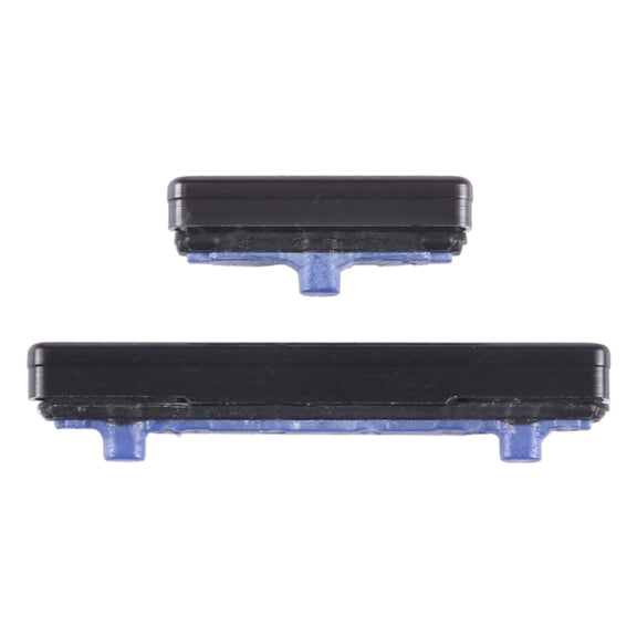 For Samsung Galaxy Note20 SM-N980 10pcs Power Button + Volume Control Button(Black)