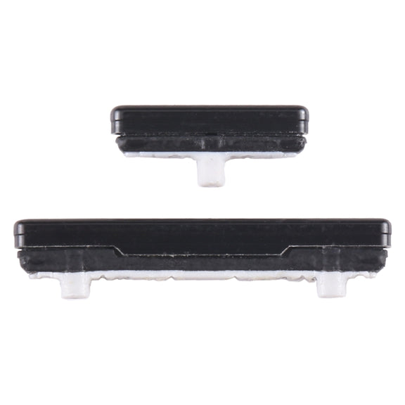 For Samsung Galaxy S21 Ultra 5G SM-G998 10pcs Power Button + Volume Control Button(Black)