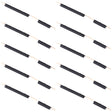 For Samsung Galaxy M11 SM-M115 10pcs Power Button + Volume Control Button(Black) - free shipping - PMc TechLife - Order now!