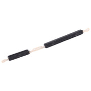 For Samsung Galaxy M11 SM-M115 10pcs Power Button + Volume Control Button(Black)