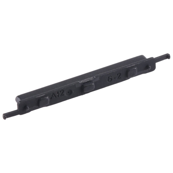 For Samsung Galaxy A12 Nacho SM-A127 10pcs Volume Control Button(Black)