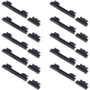 For Samsung Galaxy A52 4G SM-A525 10pcs Power Button + Volume Control Button(Black)