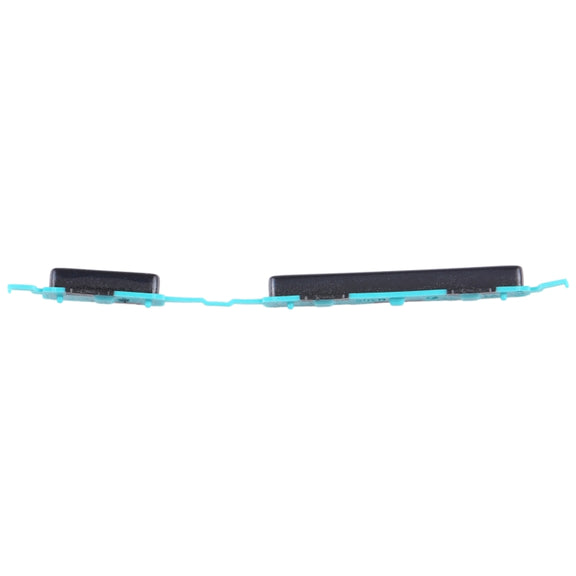 For Samsung Galaxy M30s SM-M307 10pcs Power Button + Volume Control Button(Black)