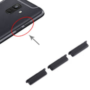 For Samsung Galaxy J4 Core SM-J410 10pcs Power Button + Volume Control Button(Black)