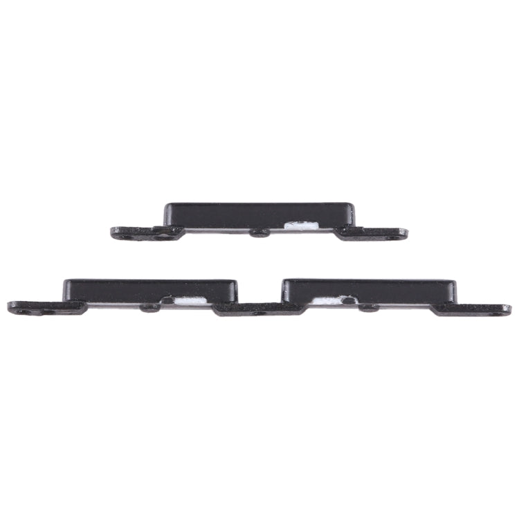 For Samsung Galaxy M10s SM-M107 10pcs Power Button + Volume Control Button(Black)