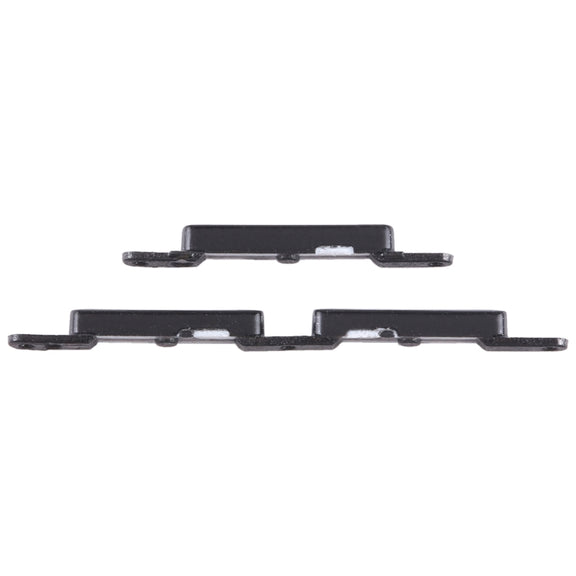For Samsung Galaxy M10s SM-M107 10pcs Power Button + Volume Control Button(Black)