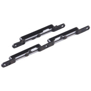 For Samsung Galaxy M10s SM-M107 10pcs Power Button + Volume Control Button(Black)