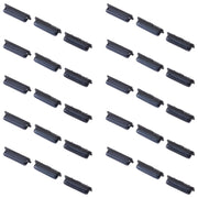 For Samsung Galaxy A7 2018 SM-A750 10pcs Power Button + Volume Control Button(Black)