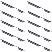 For Samsung Galaxy M20 SM-M205 10pcs Power Button + Volume Control Button(Black)