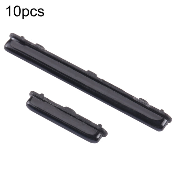 For Samsung Galaxy A30 SM-A305 10pcs Power Button + Volume Control Button(Black)
