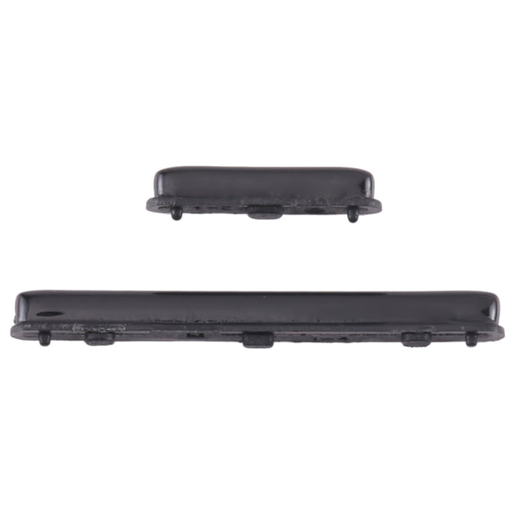 For Samsung Galaxy A71 SM-A715 10pcs Power Button + Volume Control Button(Black)