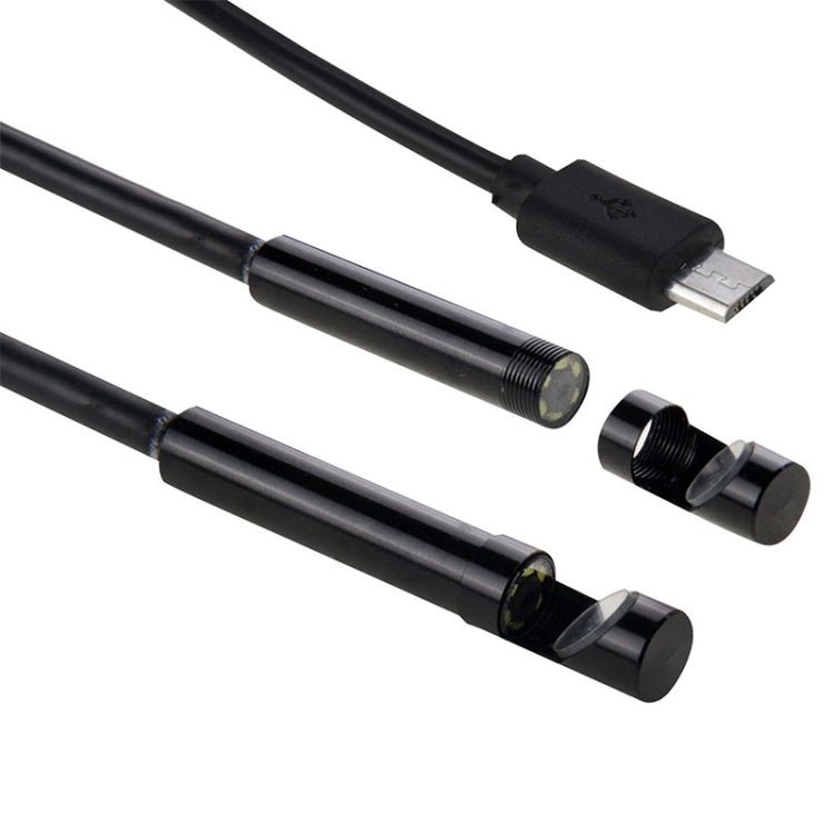 AN97 Water-resistant Micro USB Endoscope Hard Tube Inspection Camera for Parts of OTG Function Android Mobile Phone, with 6 LEDs, Lens Diameter:8mm(Length: 2m)