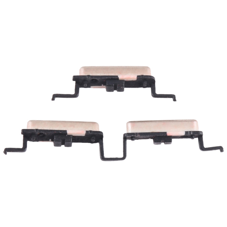 For Samsung Galaxy J4 SM-J400 10pcs Power Button + Volume Control Button(Gold)