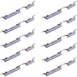 For Samsung Galaxy J2 2017 SM-J200 10pcs Power Button + Volume Control Button(Purple) - free shipping - PMc TechLife - Order now!