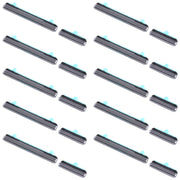 For Samsung Galaxy S20 Ultra SM-G988 10pcs Power Button + Volume Control Button(Grey)