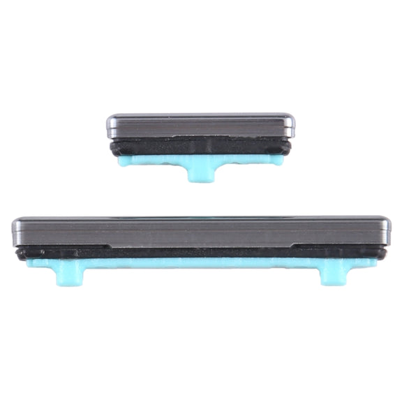 For Samsung Galaxy S20 Ultra SM-G988 10pcs Power Button + Volume Control Button(Grey)