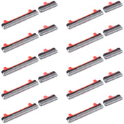 For Samsung Galaxy Note10 Lite SM-N770 10pcs Power Button + Volume Control Button(Grey)