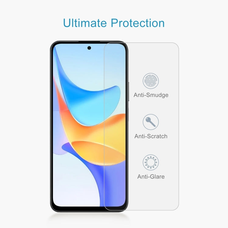 For Honor Play 50 10pcs 0.26mm 9H 2.5D Tempered Glass Film
