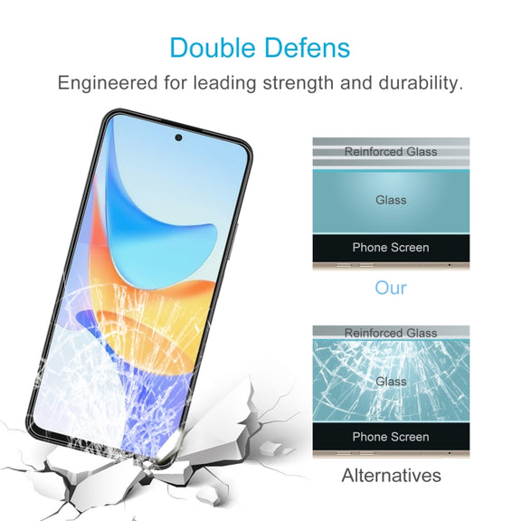 For Honor Play 50 10pcs 0.26mm 9H 2.5D Tempered Glass Film