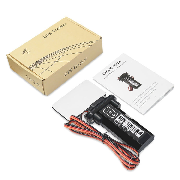 4G US Version 9V-30V 3Pin GPS Positioning Tracker Mini Water-resistant Vehicle Tracking System