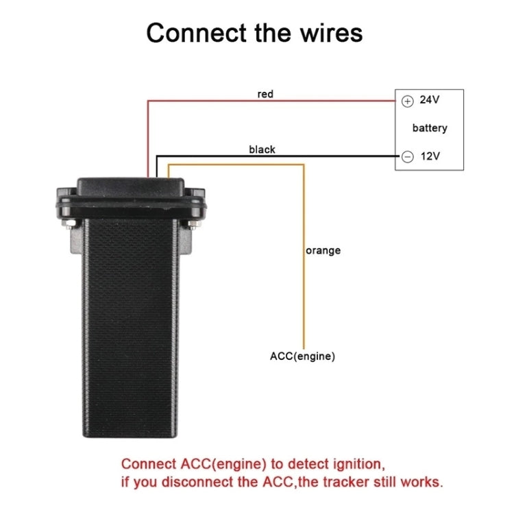 4G AU Version 9V-30V 3Pin GPS Positioning Tracker Mini Water-resistant Vehicle Tracking System