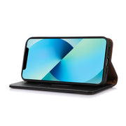 For Sony Xperia 5 V KHAZNEH Nappa Top Layer Cowhide Leather Phone Case(Black)