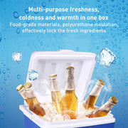 Portable Car Outdoor Ice Bucket Cooler mini Refrigerator 8L