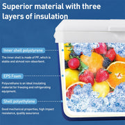 Portable Car Outdoor Ice Bucket Cooler mini Refrigerator 8L
