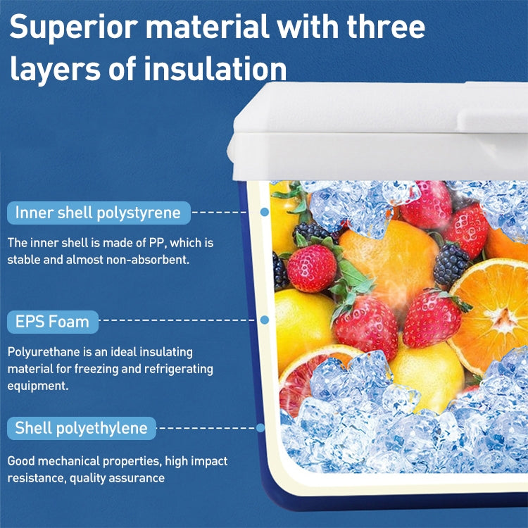 Portable Car Outdoor Ice Bucket Cooler mini Refrigerator 8L