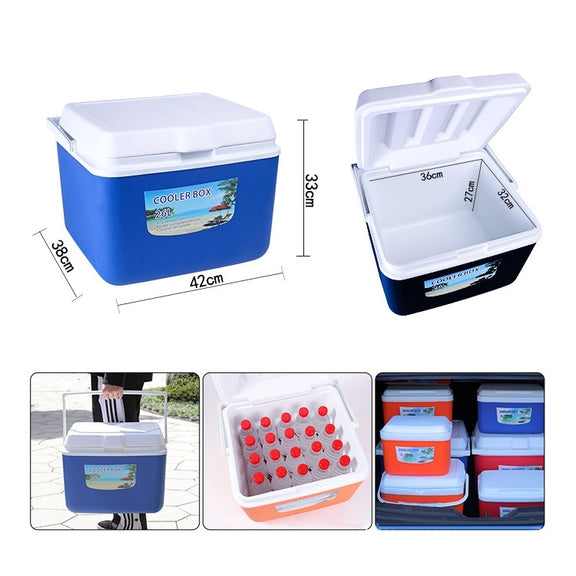 Portable Car Outdoor Ice Bucket Cooler mini Refrigerator 26L